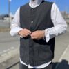 【Men's】*A VONTADE | アボンタージ　C/W Piping Vest - DK.CHARCOAL [VTD-0527-VT] - 画像 (7)