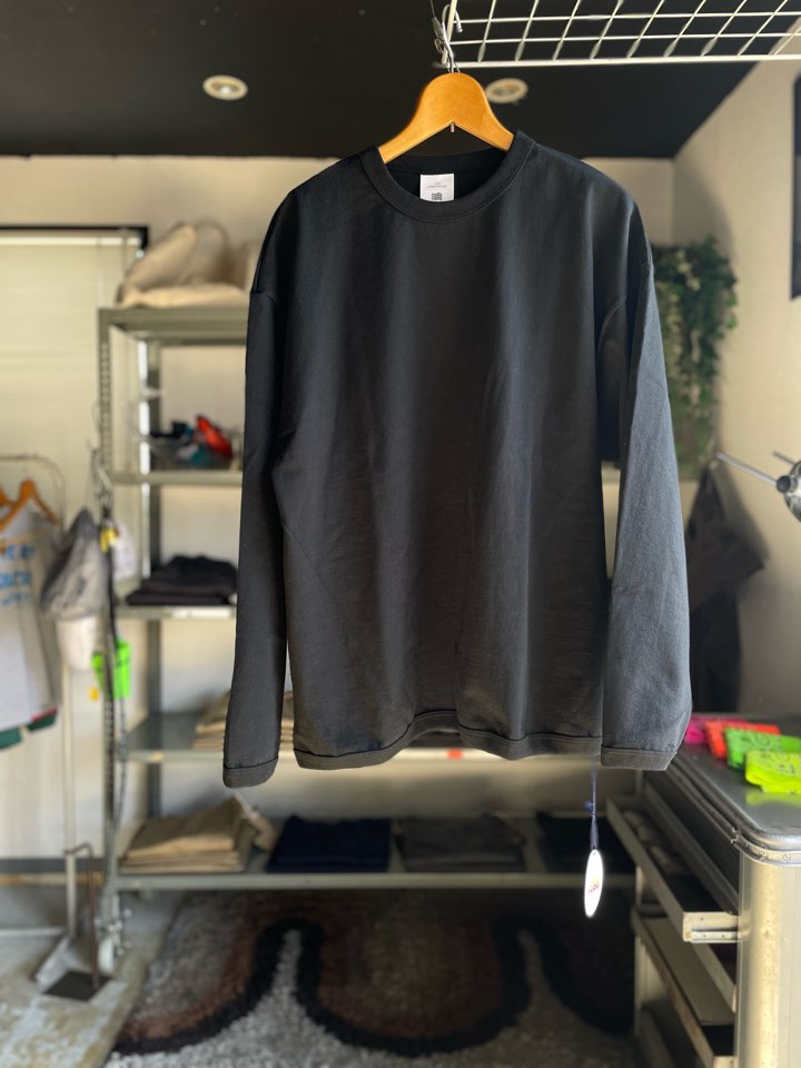 【Men's】melple | メイプル The American Ringer L/S - BLACK