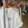 【Unisex】melple | メイプル　melple×SALVAGE PUBLIC Thank you Shortsleeve - WHITE - 画像 (11)
