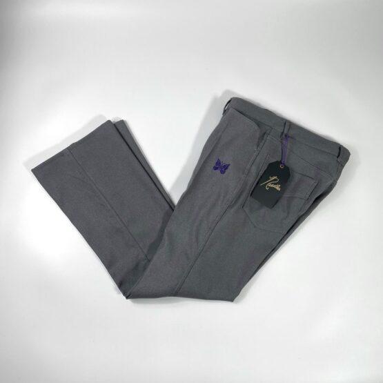 【Men's】NEEDLES | ニードルズ　Boot-Cut Jean 〔Poly Twill〕- GREY