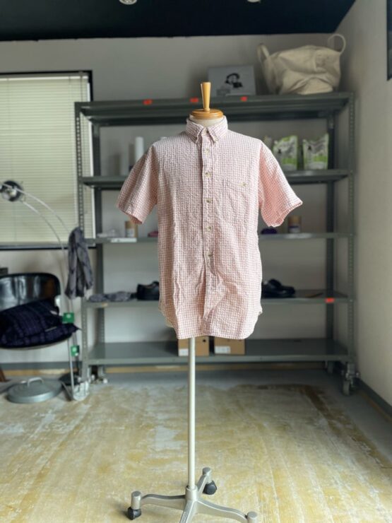 【Used】L.L.Bean　Gingham Check Shirt - PINK