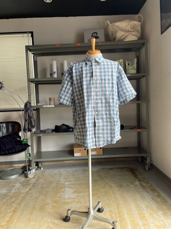 【Used】GAP　Tartan Check Shirt - BLUE