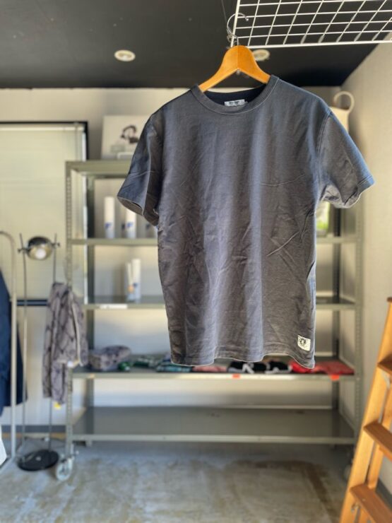 【Unisex】free rage | フリーレイジ　Rycycle Cotton Tee Solid - SUMI