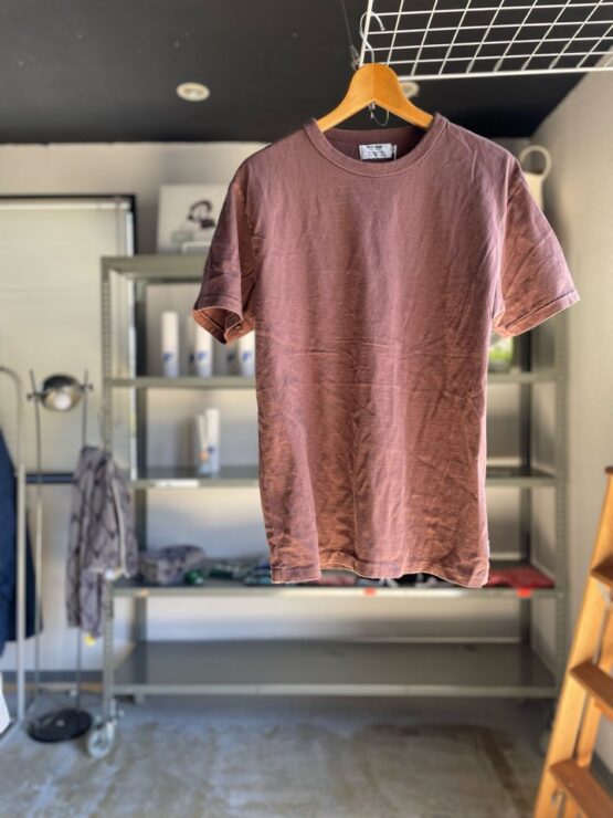 【Unisex】free rage | フリーレイジ　Rycycle Cotton Tee Solid - BROWN