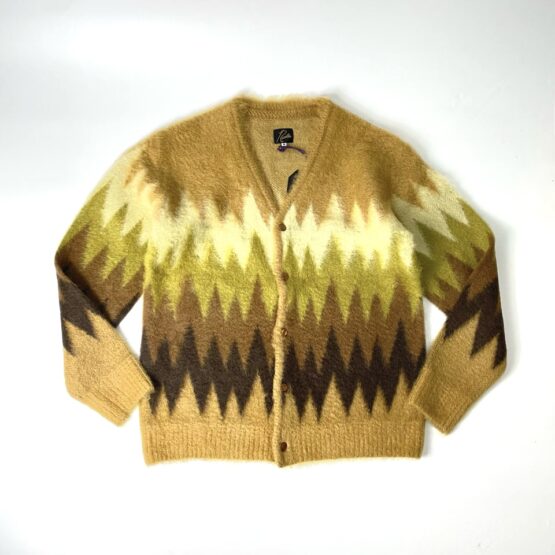 NEEDLES | ニードルズ　Mohair Cardigan - ZIGZAG [JQ274]