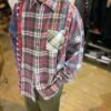 【Unisex】Rebuild by Needles | リビルドバイニードルズ　Flannel Shirt 7Cut Wide Sht - A - 画像 (2)