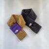 【Kid's】THE NORTH FACE ｜ザ・ノースフェイス　Kid's Camp-bell Fleece Muffler - UB ユーティリティーブラウン [NNJ72411] - 画像 (6)