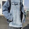 【Unisex】Rebuild by Needles | リビルドバイニードルズ　Jean Jacket 〔COVERD JACKET〕- DENIM [NS297] - 画像 (8)