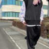 NEEDLES | ニードルズ　Sleeveless Tee [C/Pe/Bright Jersey] - BLACK - 画像 (2)
