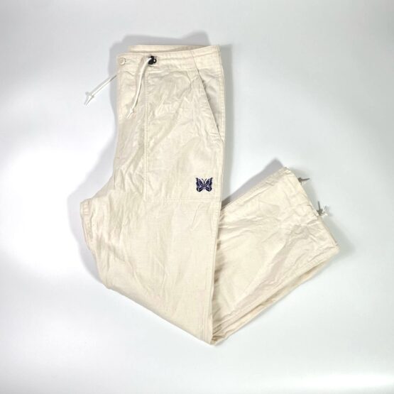 NEEDLES | ニードルズ　String Fatigue Pant [BACK SATEEN] - WHITE