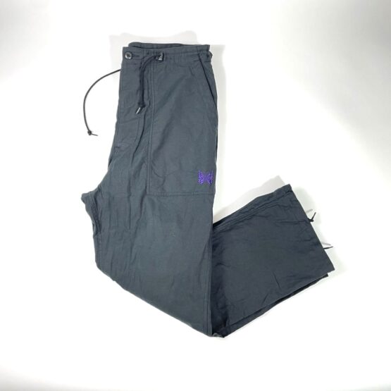 NEEDLES | ニードルズ　String Fatigue Pant [BACK SATEEN] - BLACK