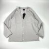 NEEDLES | ニードルズ　V Neck  Cardigan [C/Pe Bright Jersey] - ICE WHITE - 画像 (7)