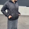 【Ladies】patagonia | パタゴニア　K's Diamond Quiilted Hoody - BLACK - 画像 (2)