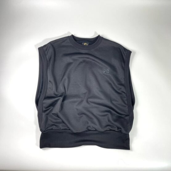 NEEDLES | ニードルズ　Sleeveless Tee [C/Pe/Bright Jersey] - BLACK