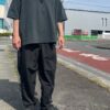 【Men's】Less by SHELTECH | シェルテック　Wide Tee - PIGMENT BLACK - 画像 (7)