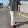【Men's】Less by SHELTECH | シェルテック　Wide Tee - PIGMENT KHAKI - 画像 (2)