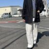 NEEDLES | ニードルズ　D.N.Coverall [BACK SATEEN] - BLACK - 画像 (3)