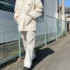 NEEDLES | ニードルズ　D.N.Coverall [BACK SATEEN] - WHITE - 画像 (3)