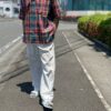 【Men's】EEL Products | イールプロダクツ　花火シャツ - PURPLE CHEACK - 画像 (2)