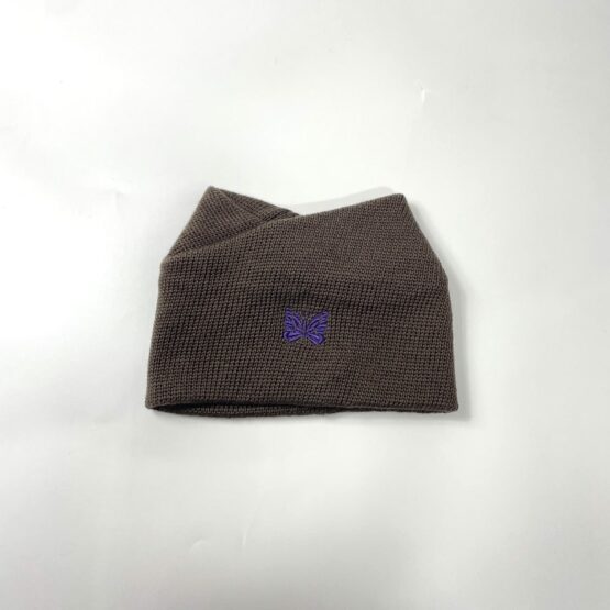 【Unisex】NEEDLES | ニードルズ　Neck Warmer 〔Merino Wool〕ｰ BROWN [NS066]