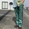NEEDLES | ニードルズ　Narrow Track Pant [POLY SMOOTH] - EMERALD [MR287] - 画像 (2)
