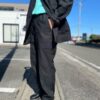 NEEDLES | ニードルズ　String Fatigue Pant [BACK SATEEN] - BLACK - 画像 (3)