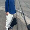 【Unisex】WALLA WALLA SPORT | ワラワラスポーツ　3/4 Baseball Tee - DARK INDIGO - 画像 (3)