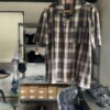 【Men's】BIG MIKE | ビッグマイク　Rayon Mix Ombre Check S/S Shirts - GRAY × PINK - 画像 (8)