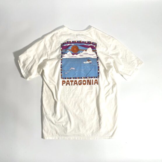 【Unisex】patagonia | パタゴニア　Men's Summit Swell Organic T-Shirt - WHITE [37671]