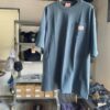【Men's】BIG MIKE | ビッグマイク　Heavy Wide Sunglasses Pocket S/S Tee - MARIN BLUE - 画像 (2)