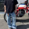 【Men's】BIG MIKE | ビッグマイク　Heavy Wide Sunglasses Pocket S/S Tee - BLACK - 画像 (7)