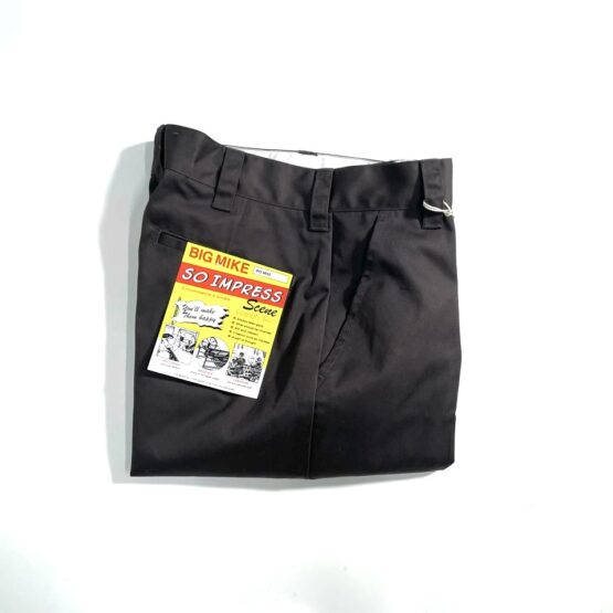 【Men's】BIG MIKE | ビッグマイク　TC Twill No Tack Chino Work Pants - CHARCOAL