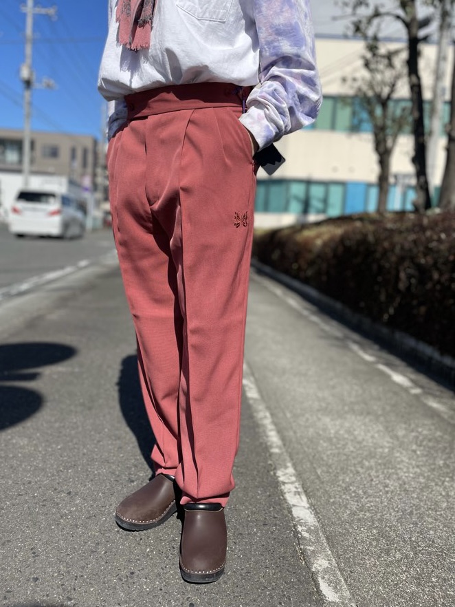 NEEDLES ニードルス Tucked Side Tab Trouser-