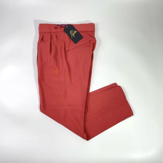 NEEDLES | ニードルズ　Tucked Side Tab Trouser [PE/W CARSEY] - ROSE WOOD [MR265]