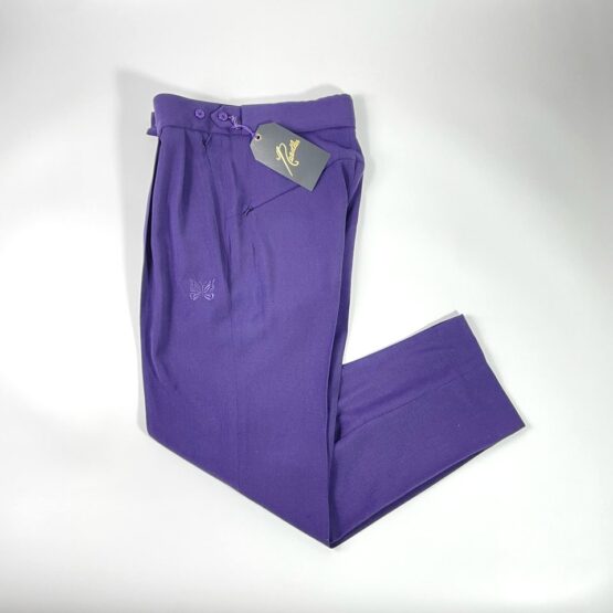 NEEDLES | ニードルズ　Tucked Side Tab Trouser [PE/W CARSEY] - PURPLE [MR265]
