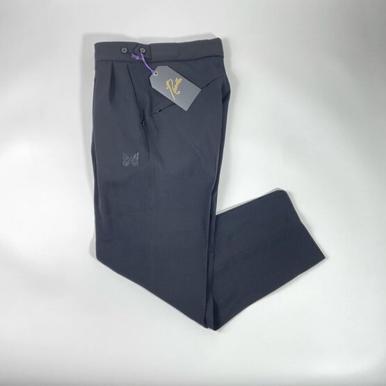 NEEDLES | ニードルズ　Tucked Side Tab Trouser [PE/W CARSEY] - BLACK [MR265]