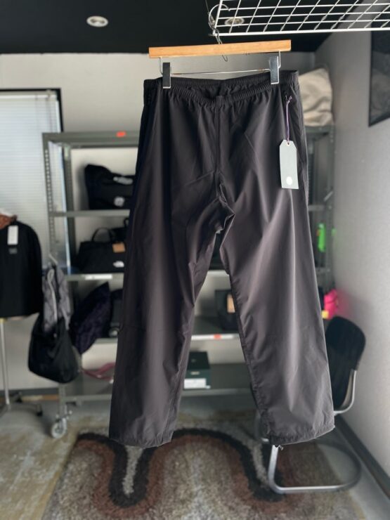 【Men's】Needles  | ニードルズ　Warm Up Pant [Poly Ripstop] - BLACK