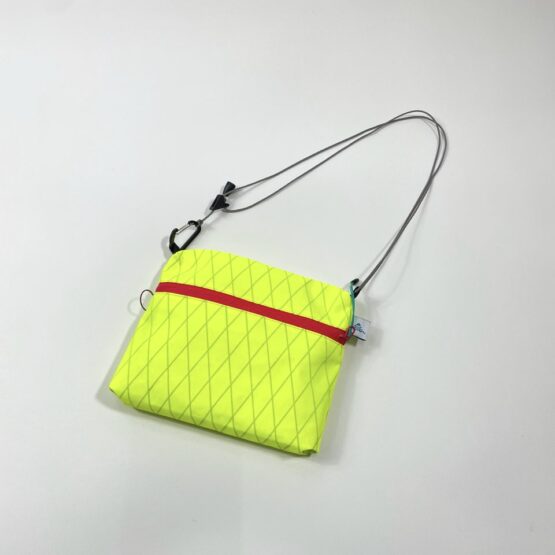 【Unisex】City To Summit | シティートゥーサミット　Runners Sacoche X-PACK - NEON YELLOW
