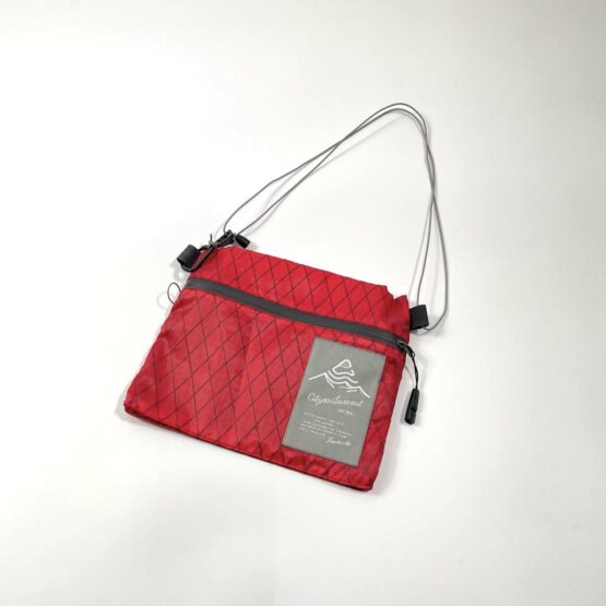 【Unisex】City To Summit | シティートゥーサミット　Hikers Sacoche X-PACK - RED