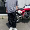 【Men's】Less by SHELTECH | シェルテック　Wide Tee Border - BLACK × WHITE - 画像 (9)