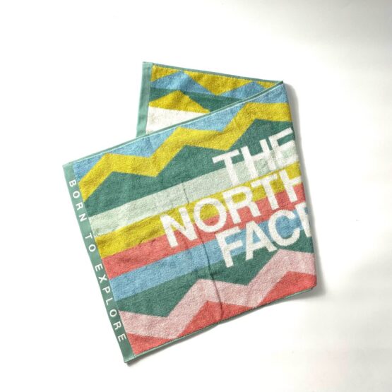 【Unisex】THE NORTH FACE | ザ・ノースフェイス　Mt.Rainbow Towel L - マウンテンストライプ [NNB22222]