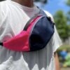 【Unisex】City To Summit | シティートゥーサミット　Funny Pack CORDURA - NAVY×PINK - 画像 (3)