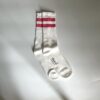 【Unisex】Alore | アローレ　Line Socks - PINK - 画像 (3)