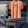 【Ladies】patagonia | パタゴニア　Kid's Cap Silkweigt T-Shirt - FITZ ROY SUPERBLOOM : HEIRLOOM PEACH [62381] - 画像 (6)