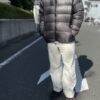 Trail Bum | トレイル バム　Not Bad Down Hoodie - GRANITE GRAY - 画像 (3)