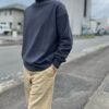 【Men's】*A VONTADE | アボンタージ　Mock Neck LS - SUMI [VTD-0623-CS] - 画像 (2)