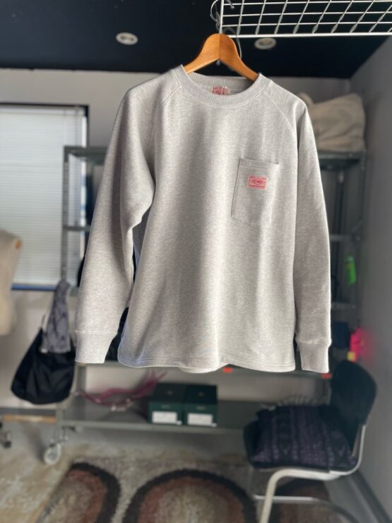 【Men's】BIG MIKE | ビッグマイク　Sunglasses 3Pocket Sweat - ASH GREY