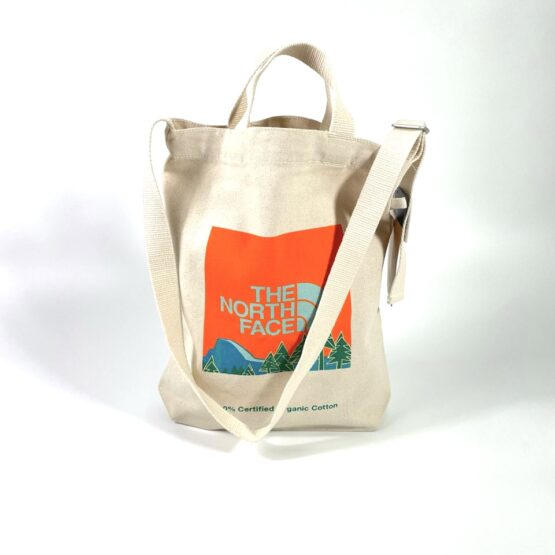 【Kid's】THE NORTH FACE | ザ・ノースフェイス　K Organic Cotton Tote - NATURAL × YOSEMITE AIR PRINT [NMJ82250]