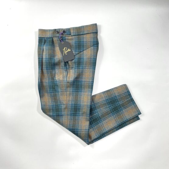 【Unisex】NEEDLES | ニードルズ　W.U.Tucked Side Tab Trouser - BEIGE / BLUE