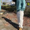 La Paz | ラ パス　Simple Jacquared Crew Sweater - SMOKEY AQUA - 画像 (5)